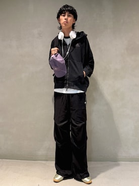 NUさん（メンズ・184cm）の秋コーディネート