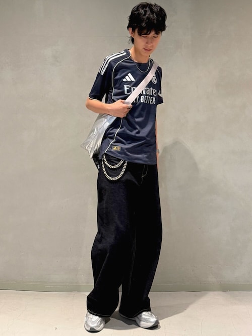 メタリックショルダーバッグ / アディダス adidas