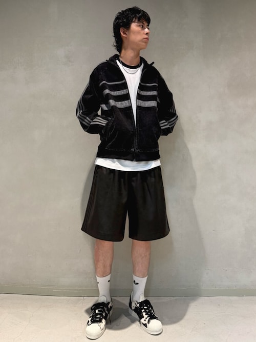 adidas アディカラー ファースト ブラックデニム トラックトップ / ジャージ / アディダスオリジナルス adidas Originals
