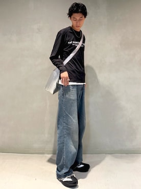 NUさん（メンズ・184cm）の秋コーディネート