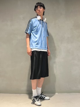 「ローカット」｜NUさん（メンズ・184cm）の夏コーディネート