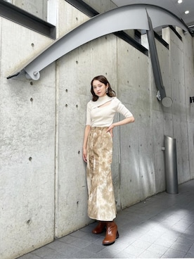 土肥 夕華さん(レディース・160cm)の夏コーディネート