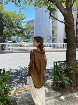 土肥　夕華さん（レディース・160cm）の夏コーディネート