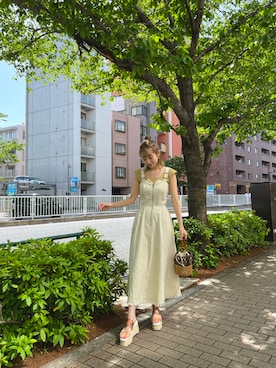 土肥 夕華さん(レディース・160cm)の夏コーディネート