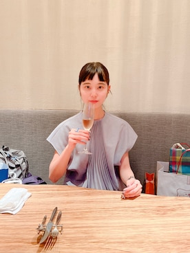 「mame」｜ぼくいずみさん（レディース・169cm）の夏コーディネート
