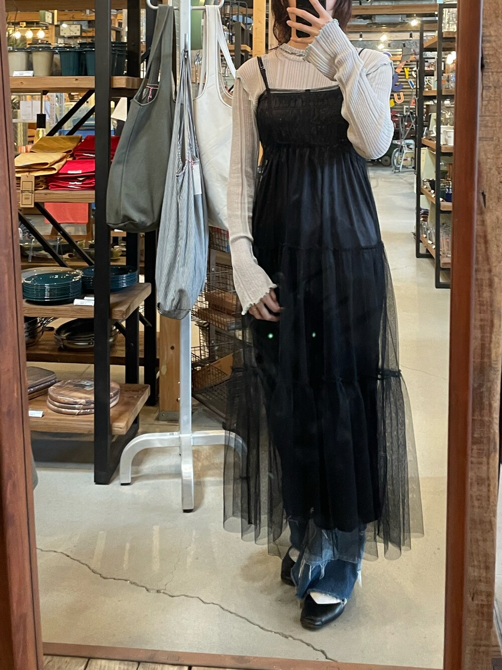 MOUSSY(マウジー)の「BLOCK PATCHING HW FLARE(デニムパンツ MOUSSY(マウジー)の「BLOCK PATCHING HW FLARE(デニムパンツ