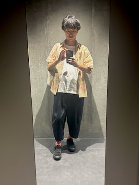 「GAP（ギャップ）のアイテム（トップス）」を使った、RHさん（メンズ・171cm）の夏コーディネート