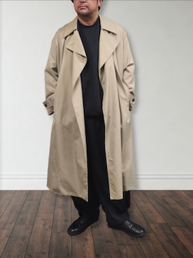 「MoonStar（ムーンスター）のアイテム」を使った、肉厚メンズさん（メンズ・177cm）の冬コーディネート