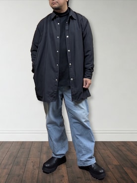 肉厚メンズさんの（UNIQLO | ユニクロ）を使ったコーディネート