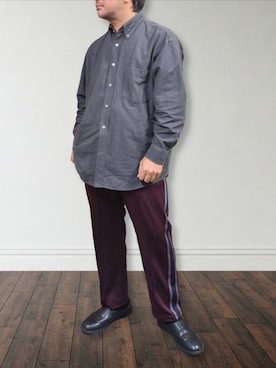 肉厚メンズさん（メンズ・177cm・40代）の秋コーディネート