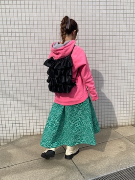 「Casselini（キャセリーニ）のアイテム（ブーツ）」を使った、CASSELINI /キャセリーニさん（レディース・153cm）の秋コーディネート