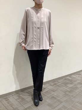 BRICK HOUSE by Tokyo Shirts くずはモール店さん（レディース・161cm）の春コーディネート