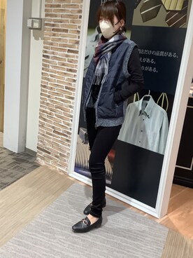 BRICK HOUSE by Tokyo Shirts くずはモール店さん(レディース・168cm)の冬コーディネート