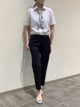BRICK HOUSE by Tokyo Shirts くずはモール店さん(レディース・161cm)の秋コーディネート