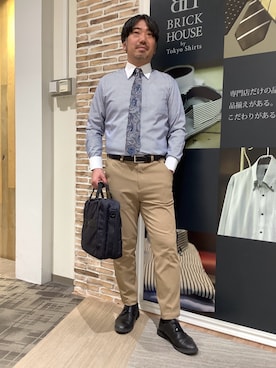 BRICK HOUSE by Tokyo Shirts くずはモール店さんのコーディネート