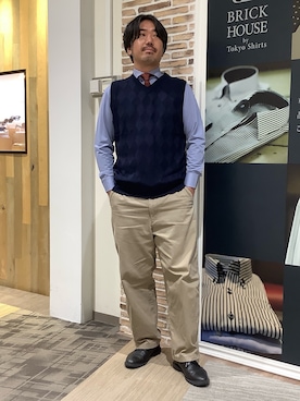 BRICK HOUSE by Tokyo Shirts くずはモール店さんのコーディネート