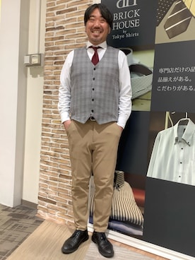BRICK HOUSE by Tokyo Shirts くずはモール店さんのコーディネート