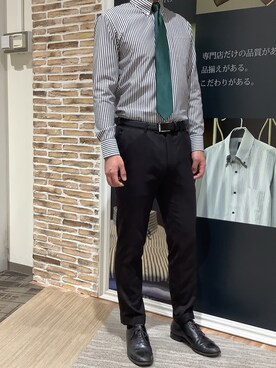BRICK HOUSE by Tokyo Shirts くずはモール店さん(メンズ・176cm)の春コーディネート