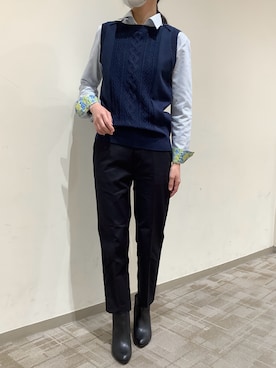 BRICK HOUSE by Tokyo Shirts くずはモール店さん（レディース・161cm）の冬コーディネート