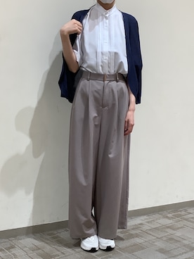BRICK HOUSE by Tokyo Shirts くずはモール店さん（レディース・161cm）の夏コーディネート