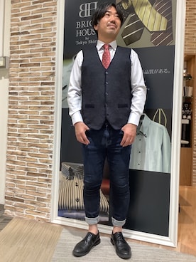BRICK HOUSE by Tokyo Shirts くずはモール店さんのコーディネート
