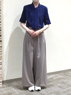 BRICK HOUSE by Tokyo Shirts くずはモール店さん(レディース・161cm)の夏コーディネート