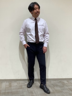 BRICK HOUSE by Tokyo Shirts くずはモール店さん(メンズ・176cm)の秋コーディネート