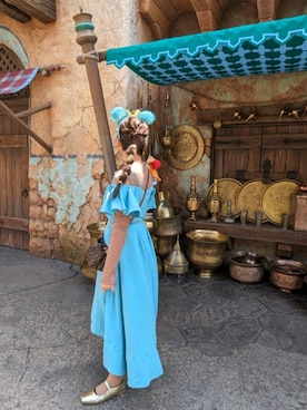 「ディズニーコーデ」｜あり。さん（レディース・158cm・20代）の秋コーディネート