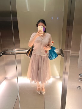 「willselection」｜アヤさん（レディース・160cm）の夏コーディネート