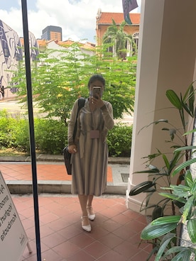 「summer」｜アヤさん（レディース・160cm）の夏コーディネート