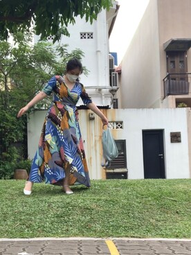 「summer」｜アヤさん（レディース・160cm）の夏コーディネート