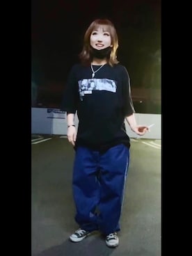 「鬼滅の刃」｜るるるさん（レディース・158cm）の夏コーディネート