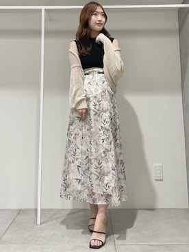 仲田桃子さん(レディース・165cm)の夏コーディネート