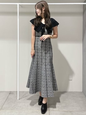 仲田桃子さん(レディース・165cm)の夏コーディネート