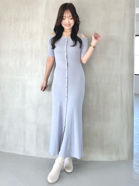 仲田桃子さん(レディース・165cm)の秋コーディネート