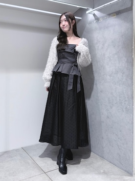 仲田桃子さん(レディース・165cm)の秋コーディネート