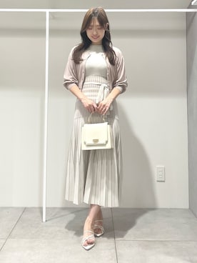 仲田桃子さん（レディース・165cm）の夏コーディネート