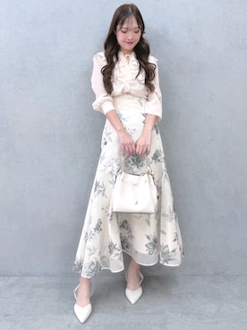 仲田桃子さん(レディース・165cm)の春コーディネート