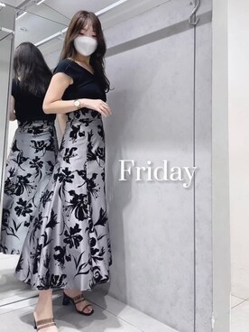 仲田桃子さん（レディース・165cm）の夏コーディネート