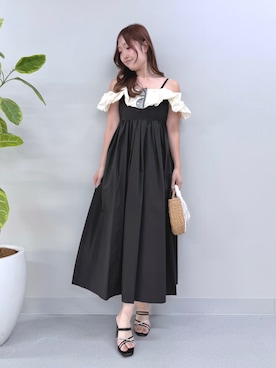 仲田桃子さん(レディース・165cm)の夏コーディネート