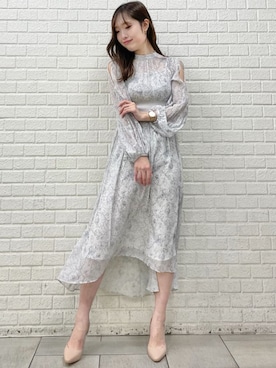 仲田桃子さん(レディース・165cm)の冬コーディネート