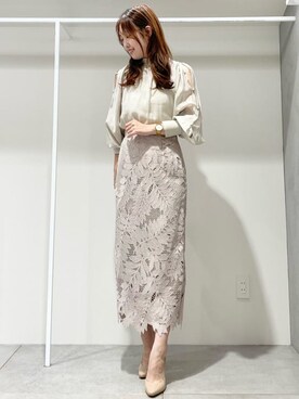 仲田桃子さん(レディース・165cm)の春コーディネート