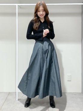 仲田桃子さん(レディース・165cm)の夏コーディネート