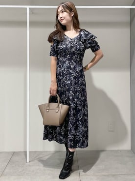 仲田桃子さん（レディース・165cm）の秋コーディネート