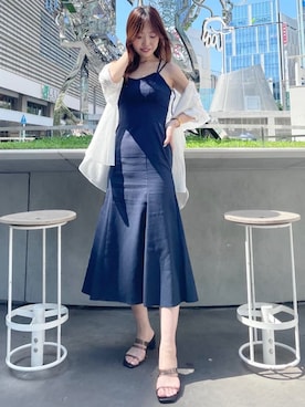 仲田桃子さん（レディース・165cm）の夏コーディネート