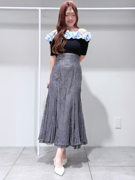 仲田桃子さん(レディース・165cm)の春コーディネート