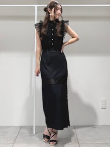 チュールフリルニット｜マーキュリーデュオ（MERCURYDUO）公式通販