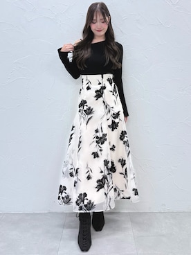 仲田桃子さんのコーディネート