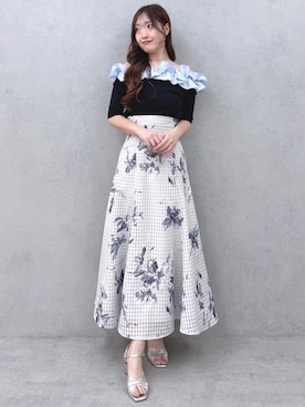 仲田桃子さん（レディース・165cm）の春コーディネート