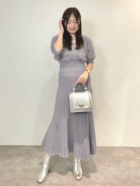 仲田桃子さん(レディース・165cm)の冬コーディネート